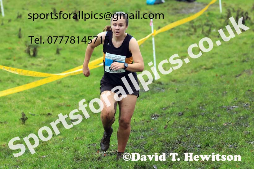 Womens Senior and Womens Masters 2023 NECAA Cross Country Relays, Thornley Hall Farm, Peterlee, County Durham. Photo: David T. Hewitson/Sports for All Pics